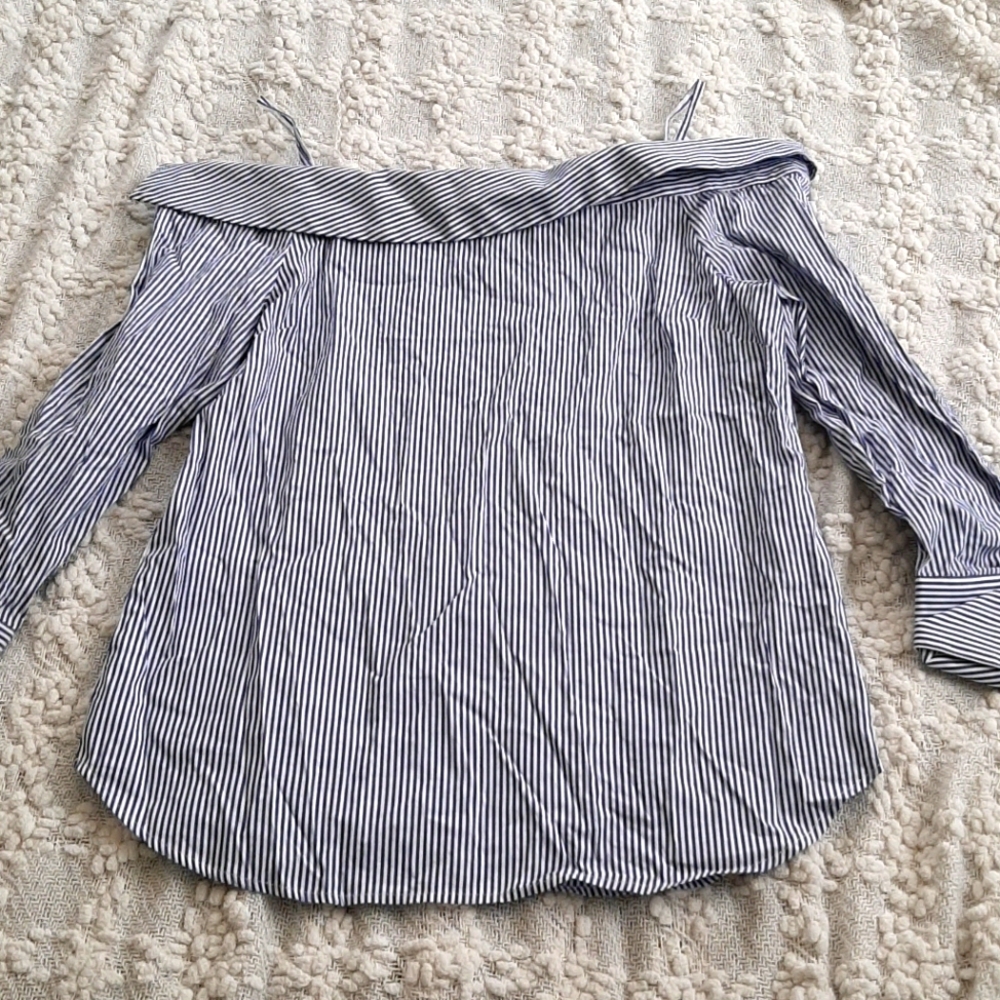 Guest Editor striped shirt